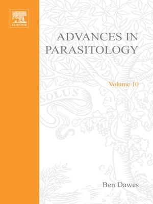 cover image of Advances in Parasitology